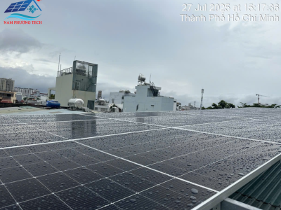 HOÀN THÀNH CÔNG TRÌNH ĐIỆN MẶT TRỜI DÂN DỤNG TẠI TÂN BÌNH, TP.HCM